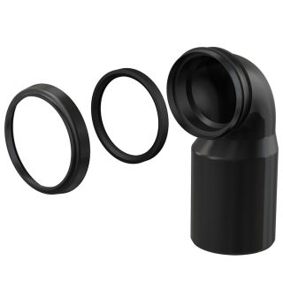 Колено стока AlcaPlast комплект 90/110 M906